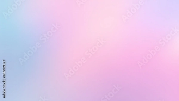 Obraz Vibrant Neon Soft Pastel Gradient Background in Pink and Blue Tones with Smooth Blur Effect