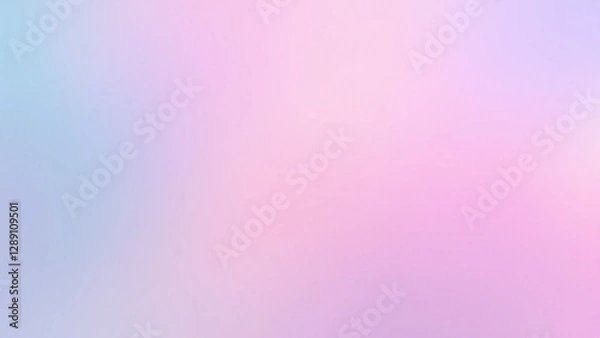 Obraz Vibrant Neon Soft Pastel Gradient Background in Pink and Blue Tones with Smooth Blur Effect