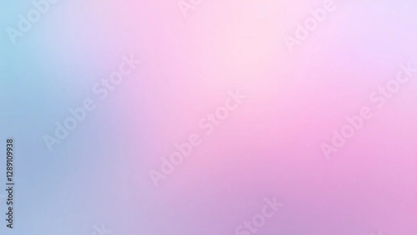 Obraz Vibrant Neon Soft Pastel Gradient Background in Pink and Blue Tones with Smooth Blur Effect