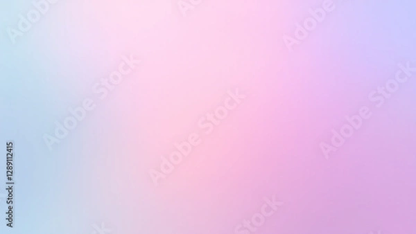 Obraz Vibrant Neon Soft Pastel Gradient Background in Pink and Blue Tones with Smooth Blur Effect