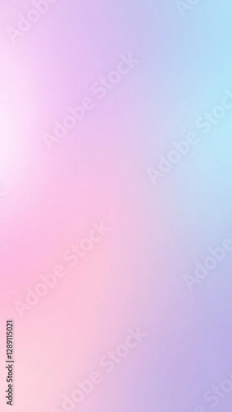 Obraz Vibrant Neon Soft Pastel Gradient Background in Pink and Blue Tones with Smooth Blur Effect