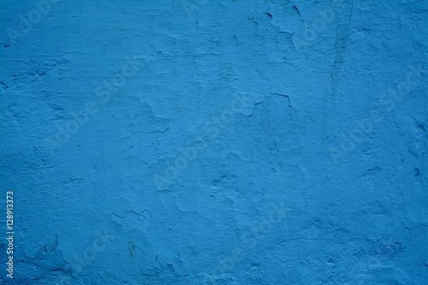 Fototapeta blue wall texture