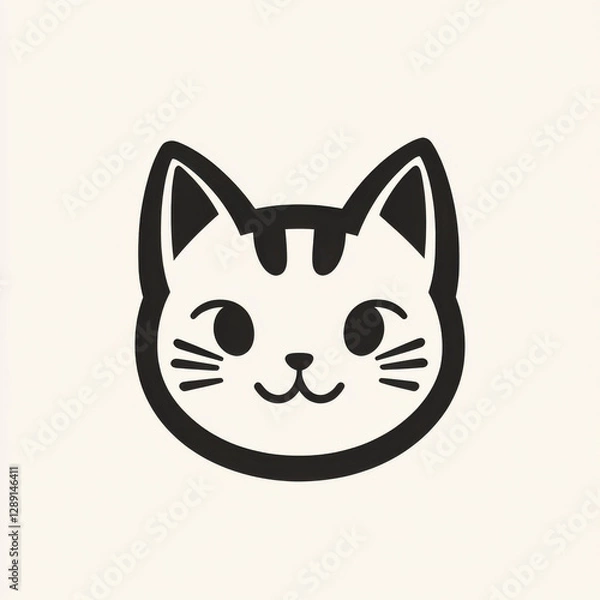 Fototapeta cat icon