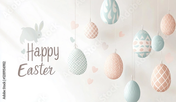 Obraz easter illustration