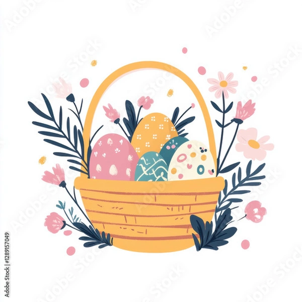 Obraz easter illustration
