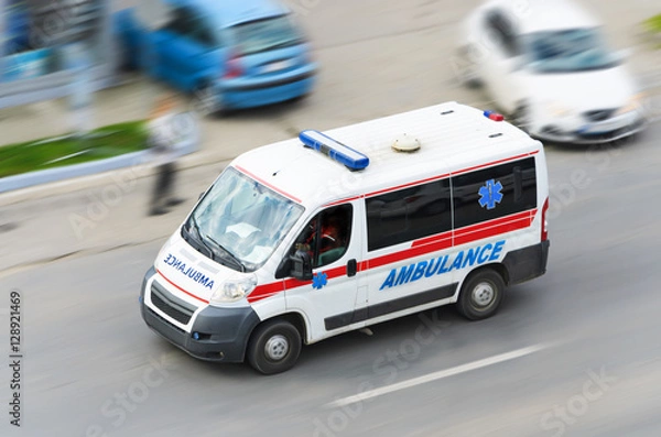 Obraz Ambulance van