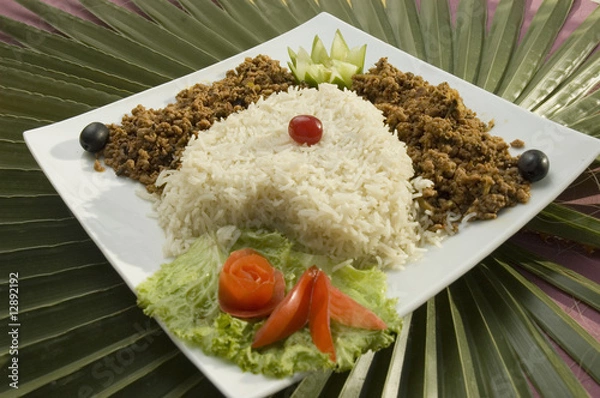 Fototapeta Qeema With Rice