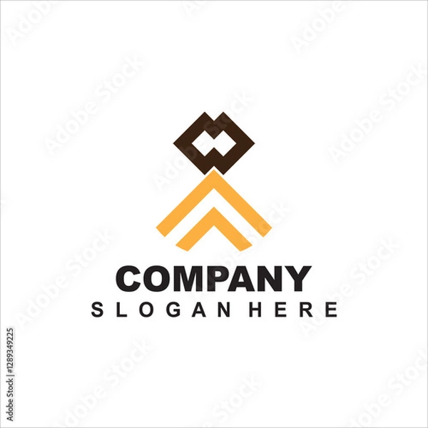 Obraz This logo or symbol image is suitable for companies