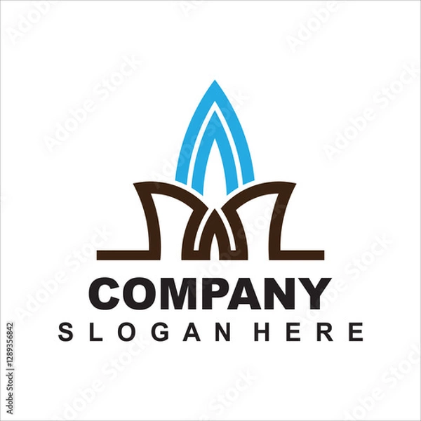 Obraz This logo or symbol image is suitable for companies