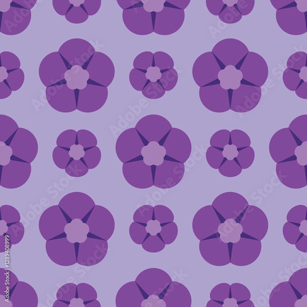 Obraz seamless pattern with flowers