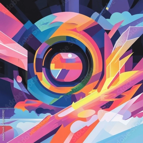 Obraz Vector illustration registration for IE