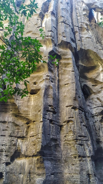 Fototapeta Famous climbing spot located in the state of Minas Gerais in Brazil. Formed by limestone rocks with various types of grades.