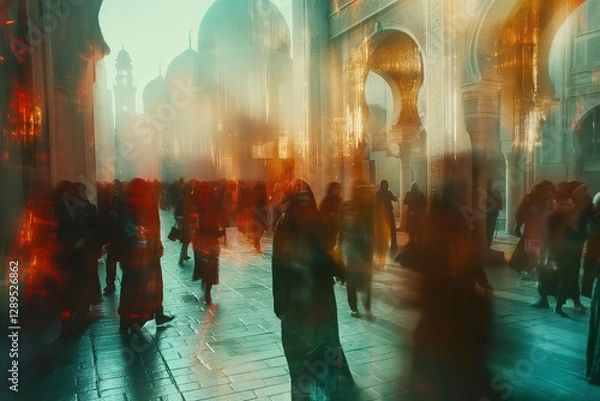 Fototapeta abstract city background