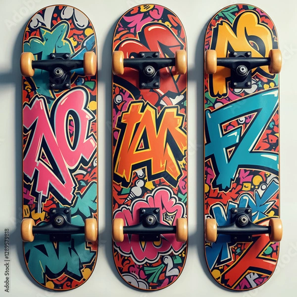 Obraz Old school skateboard
