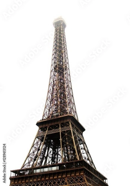 Obraz Paris - Tour Eiffel dans les nuages 