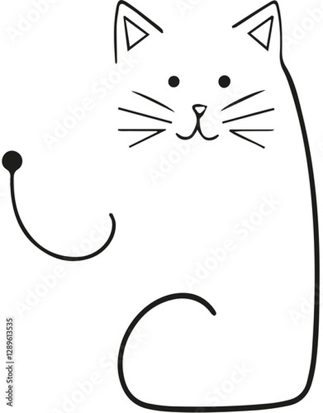 Obraz Winkekatze Maneki-neko