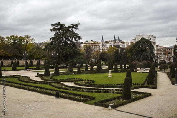 Obraz Parque de El Retiro, Madrid, España