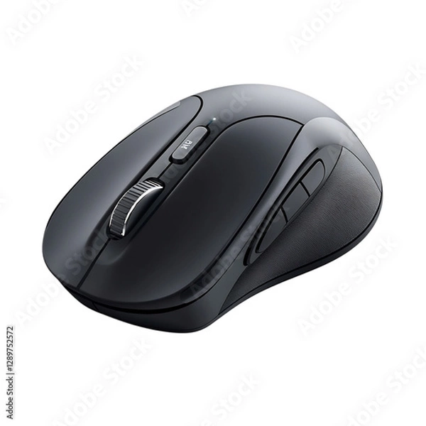 Obraz High Performance Ergonomic Mouse with Customizable Features Isolated on Transparent Background