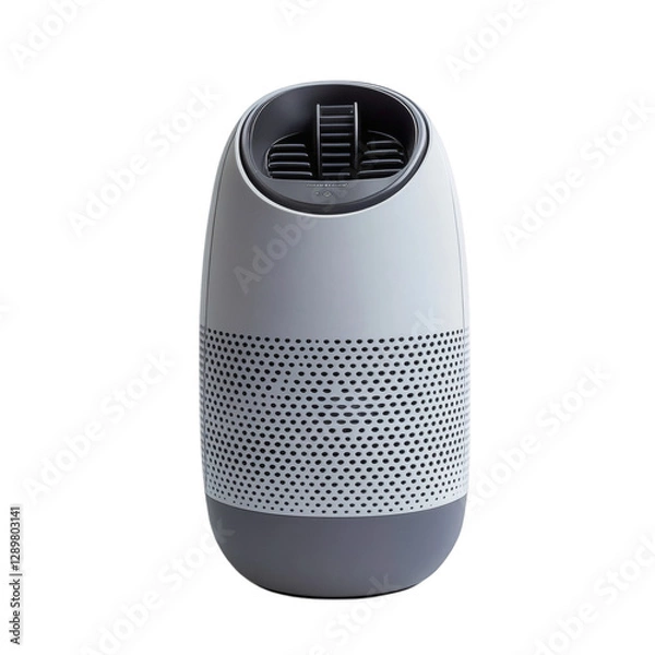 Fototapeta A Futuristic Personal Air Purifier with Compact Design Isolated on Transparent Background