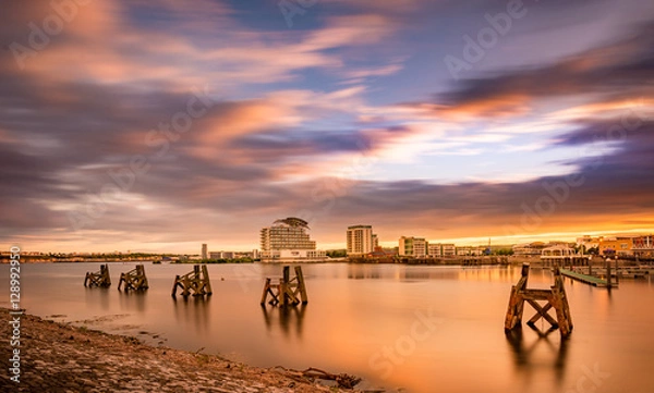 Obraz cardiff bay