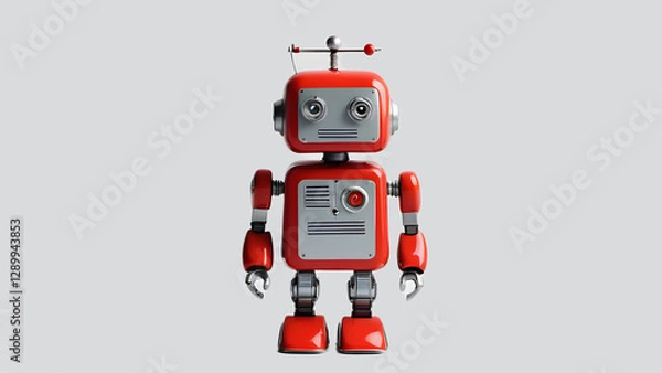 Fototapeta ロボットのブリキのおもちゃ