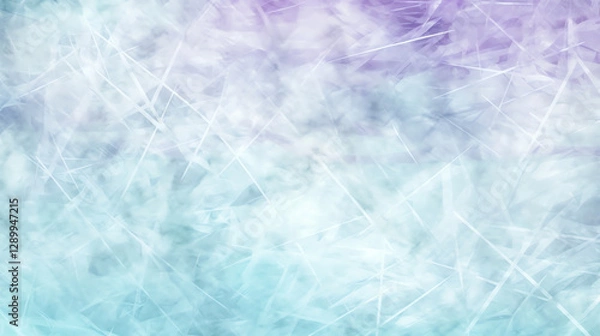 Fototapeta Abstract Glowing Ice