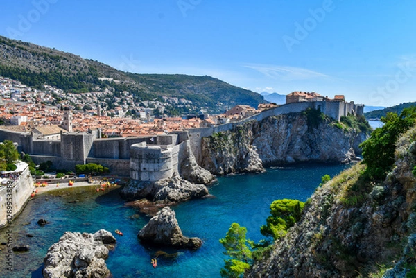 Obraz dubrovnik old town