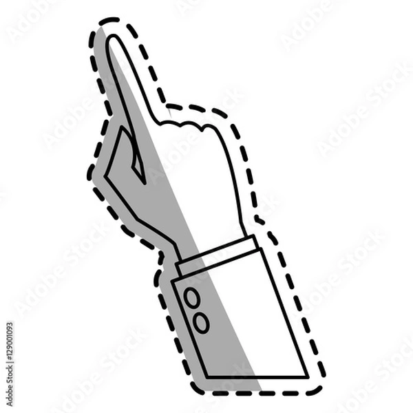 Fototapeta Smartphone icon. Device gadget technology theme. Isolated design. Vector illustration