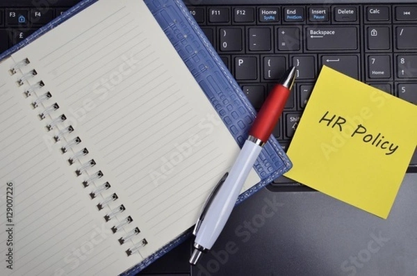 Obraz HR Policy close-up
