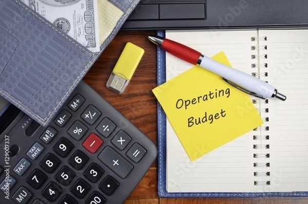 Obraz Operating budget