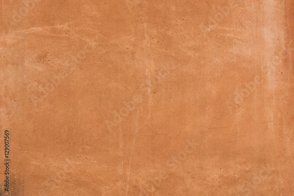 Fototapeta Close up from mediterran colored plastered old wall