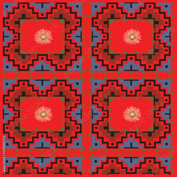 Obraz abstract seamless pattern