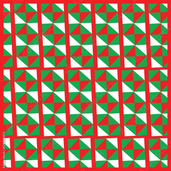 Obraz seamless geometric pattern