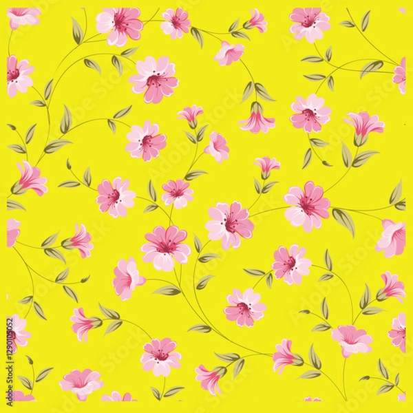 Obraz seamless floral pattern