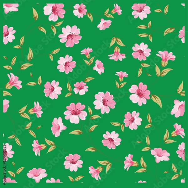 Obraz seamless pattern with flowers