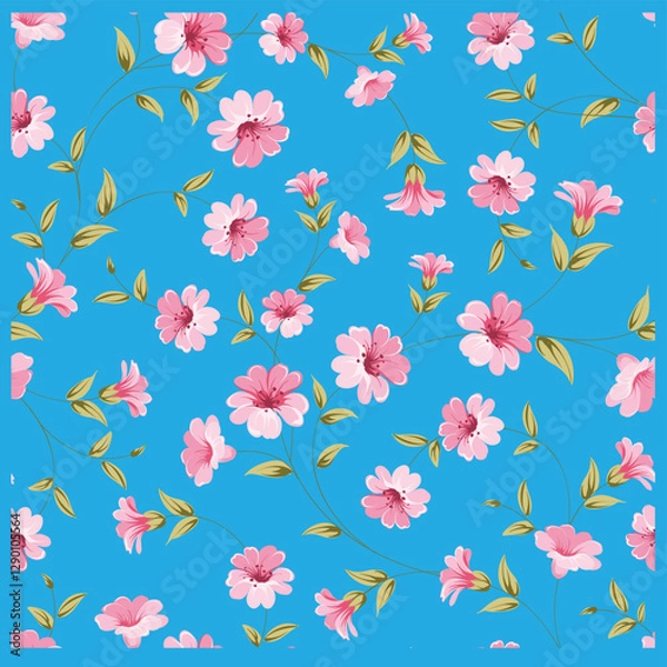 Obraz seamless pattern with flowers