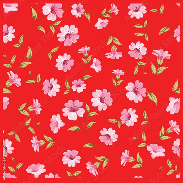 Obraz seamless pattern with flowers