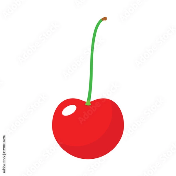 Obraz Delicious Fresh Red Cherry Fruit