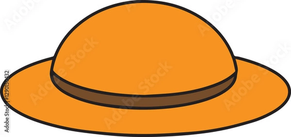 Fototapeta Brown Hat DNR Style 1
