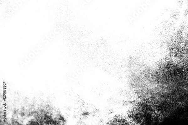 Fototapeta Abstract grunge black and white distressed texture background