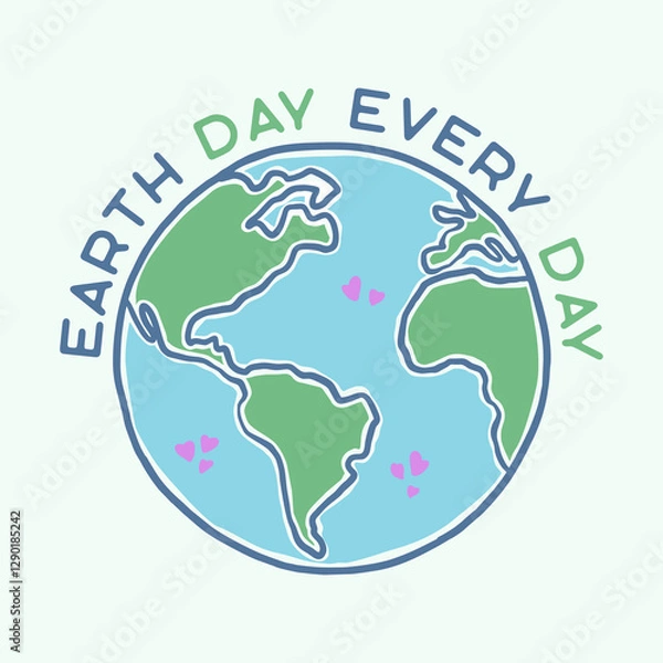 Obraz Earth Day Every Day