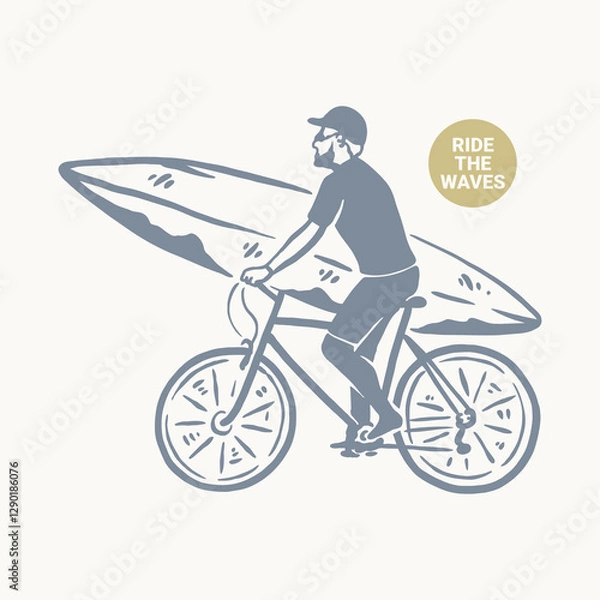 Obraz Ride the Waves