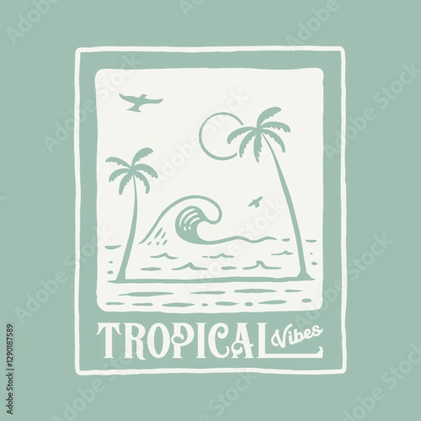 Obraz Tropical Vibes