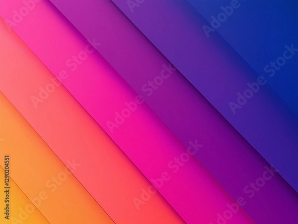 Fototapeta gradient wallpaper that features smooth, flowing, and layered curves in vibrant colors. The design creates a sense of depth and movement