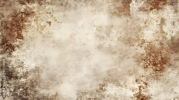 Fototapeta and beige grunge texture background with distressed and worn-out effects 