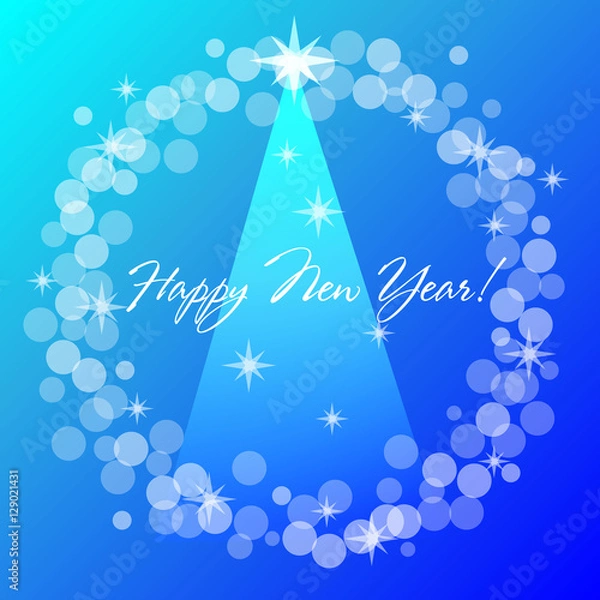 Fototapeta New Year card