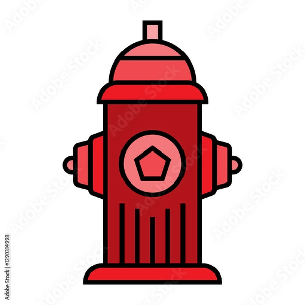 Obraz hydrant icon vector design symbol templates