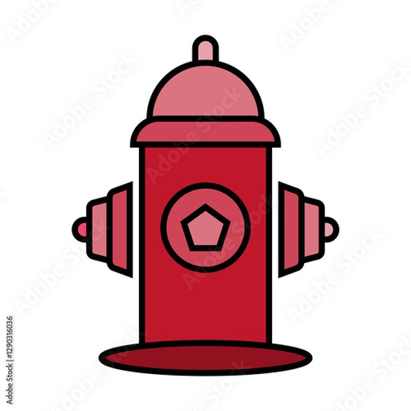 Obraz hydrant icon vector design symbol templates
