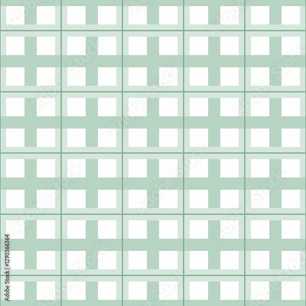 Obraz seamless pattern of green squares