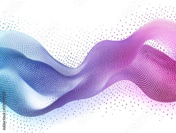Obraz Abstract Wave Flow Background